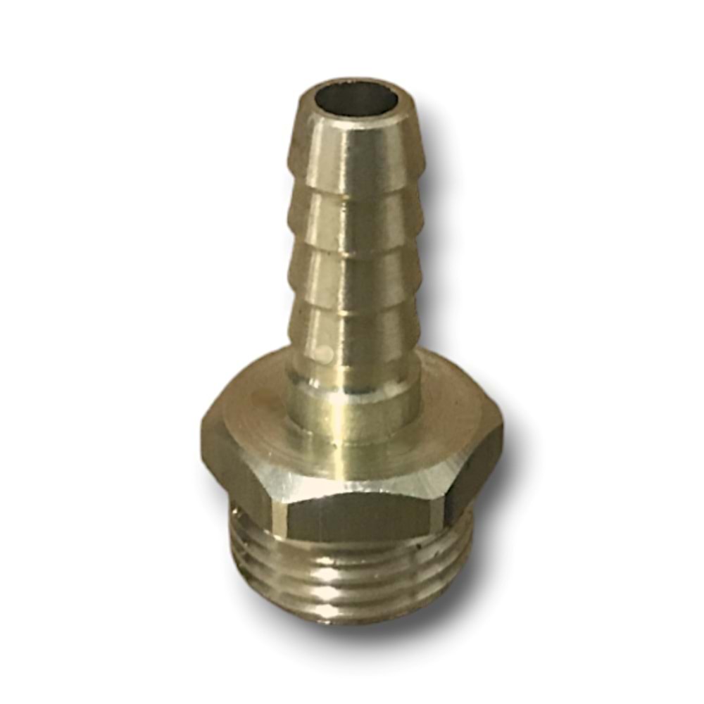 HORTUM FİŞEK 10 MM ERKEK PASOLU 1/2 ( 5 ADET )