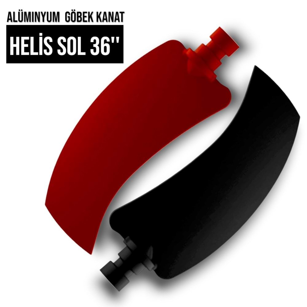 KANAT ALÜMİNYUM GÖBEKLİ HELİS 36 LIK