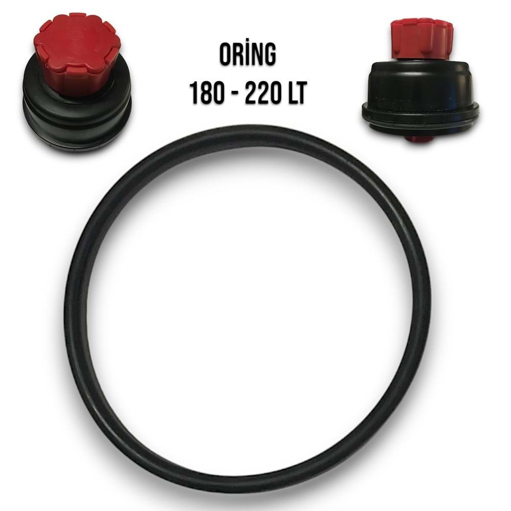 ORİNG FİLTRE KAPAK 180 - 220 LT ( 4 ADET )